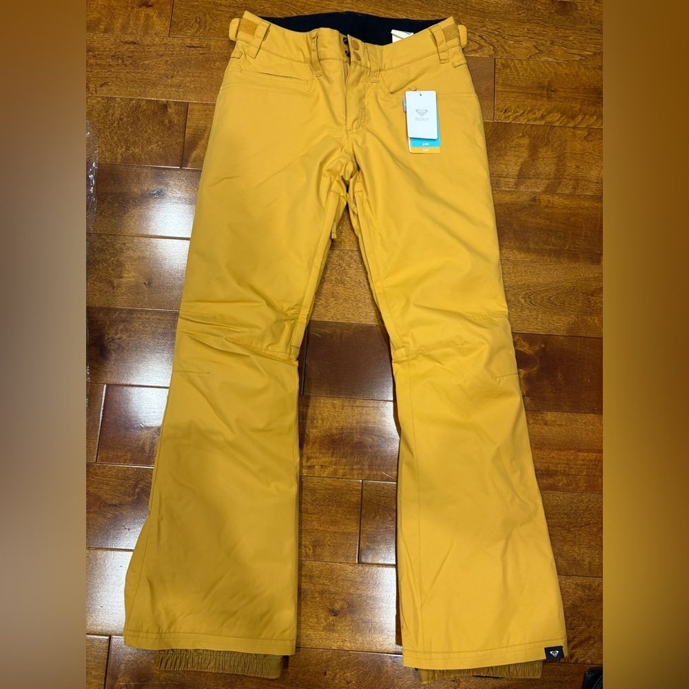 Roxy Mustard Ski/Snowboard/Snow Pants (new with tags)